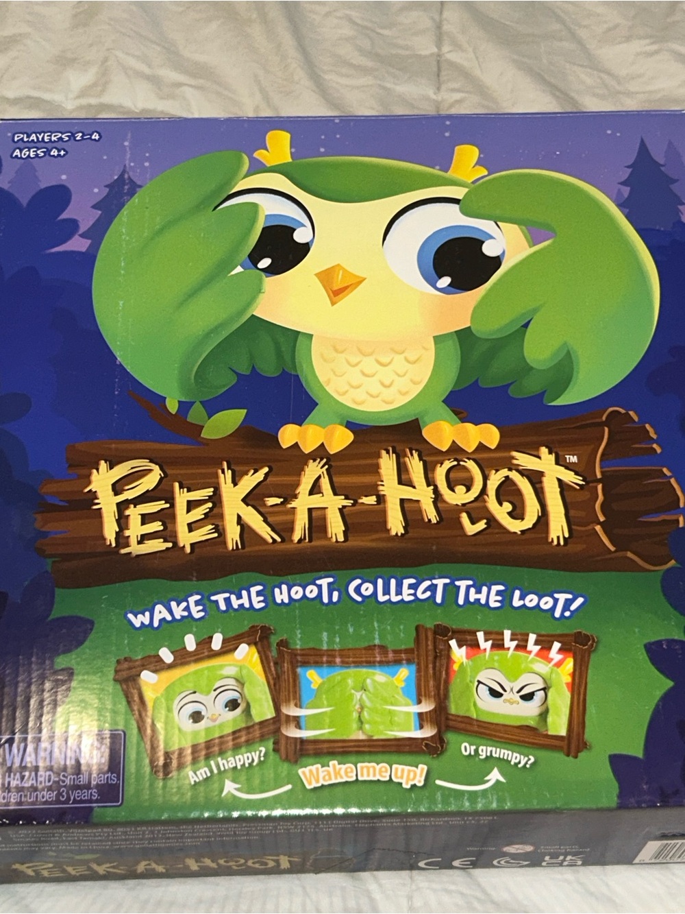 Peek-A-Hoot Children’s Board Game By Goliath, 2022, *New/Complete*